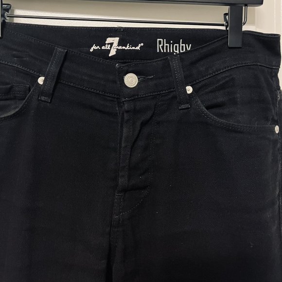 7 For All Mankind "Rhigby" Jeans - Skinny Fit - 30" x 30" - Picture 4 of 4
